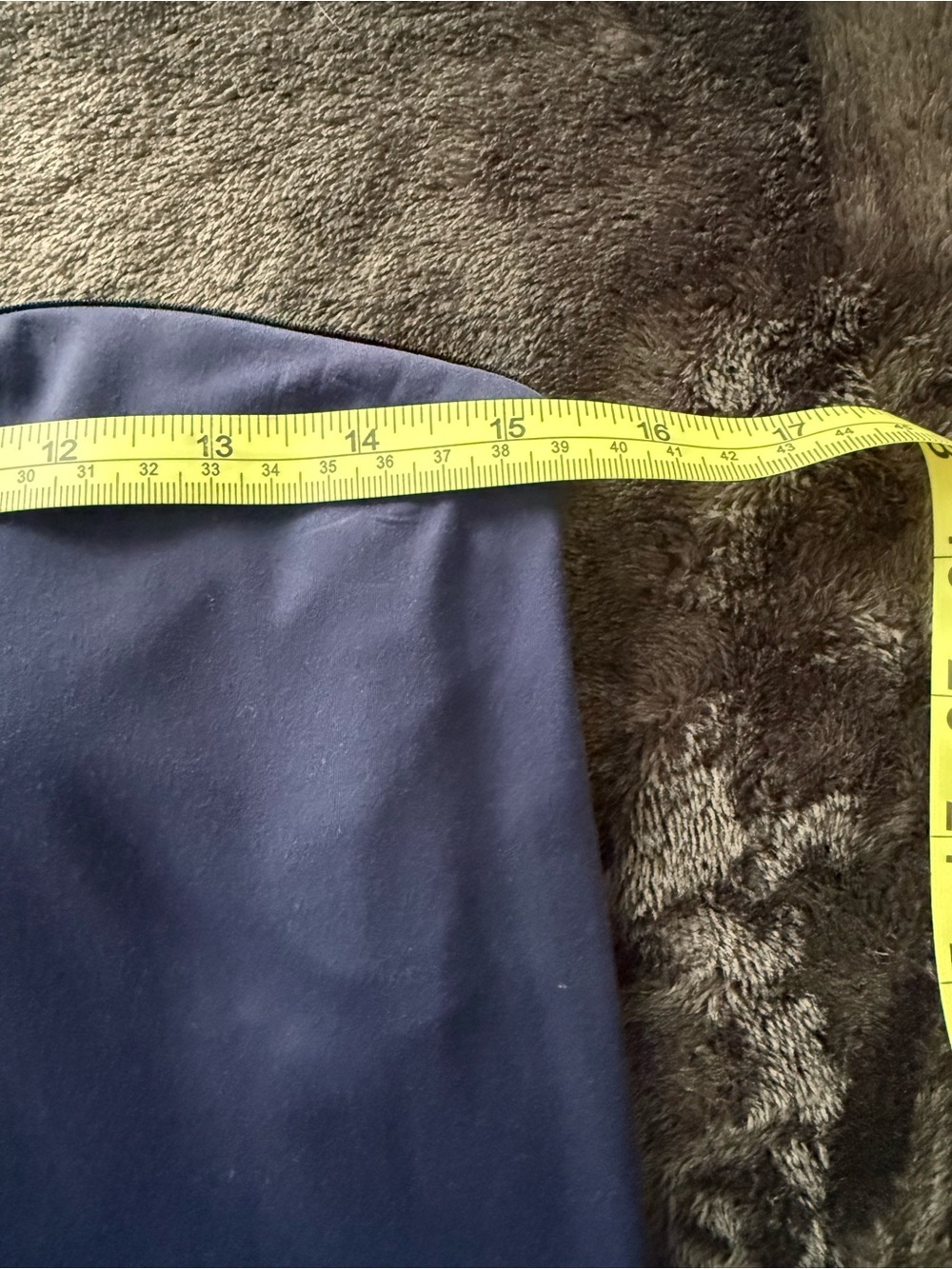 Navy Blue Strapless Midi Dress - Picture 5 of 8